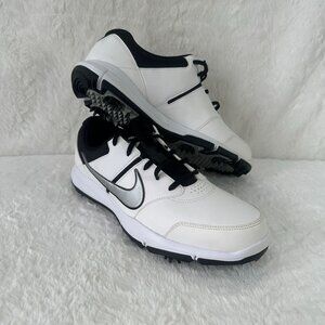 Nike Mens Nike Durasport 4 Golf Shoes - White & Black - Size 11W